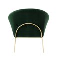 thumbnail image 5 of Nicole Miller Kamryn Lounge Chair, Green and Gold, 5 of 9
