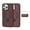 Purplish Red, variant on Rotating Invisible Magnetic Bracket Applicable Pivot Frosted Phone Case