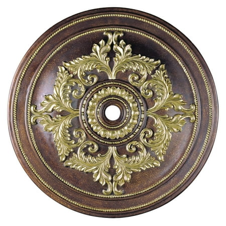 Palacial Bronze Large Livex Seville Ceiling Medallion Lighting Fixture 8229-64