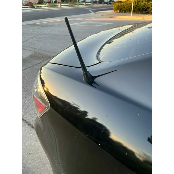 7" inch Short Black Antenna Mast Power Rod Radio AM/FM for SCION tC 2005-2016 xA 2004-2006 Brand New