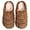 Brown, variant on Women's All-Season Slippers - Extra Cushioned Cotton with Reinforced Toe & Flat Sole