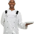 thumbnail image 4 of Raindrops Plastic Apron Waterproof Transparent TPU for Household Use 1Pcs, 4 of 8