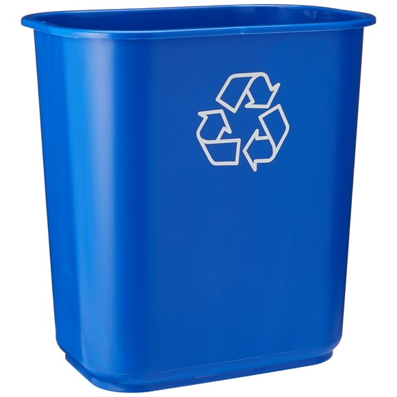 United Solutions Écosense WB0070 Bleu Treize Litres Recyclage Poubelle Intérieure - 13QT Poubelle de Recyclage en Bleu