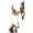 elephant, variant on Jiibva Vintage Home Decorative Bell, Dinner Bell, Shopkeepers Bell Office Store Door Knocker Strong Adhesive Magnetic for Garden Porch