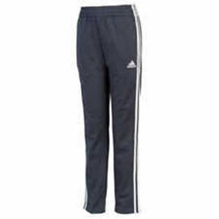 adidas 3 Stripes Youth Performance Active Track Pants, Dark Grey, Size M