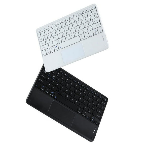 Touchpad Wireless Keyboard Bluetooth Keyboard for PC Tablet Gaming Black