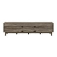 thumbnail image 6 of Walker Edison Rustic Open and Closed Storage TV stand for TVs up to 80”, Grey Wash, 6 of 11