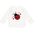 thumbnail image 2 of Inktastic Lady Bug and Hearts Toddler Sweatshirt, 2 of 4