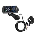 thumbnail image 1 of Electric Bike Display Meter, Water Proof 24-72V Universal Electric Bike LCD Display Low Failure Rate  for Modification, 1 of 7