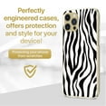 thumbnail image 2 of Case Yard iPhone-11-Pro-Max Case Clear Soft & Flexible TPU Ultra Low Profile Slim Fit Thin Shockproof Transparent Bumper Protective Cover Drop Protective Cell Phone Cases (Zebra), 2 of 8