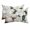 light blue, variant on Magnolia Blossom Outdoor Pillows for Chaise Lounge Chair Waterproof Lumbar Pillows with Insert&Adjustable Strap Beach Headrest Pillow Spring White Floral Flowers Farmhouse Green Pool Pillow 11"x16"