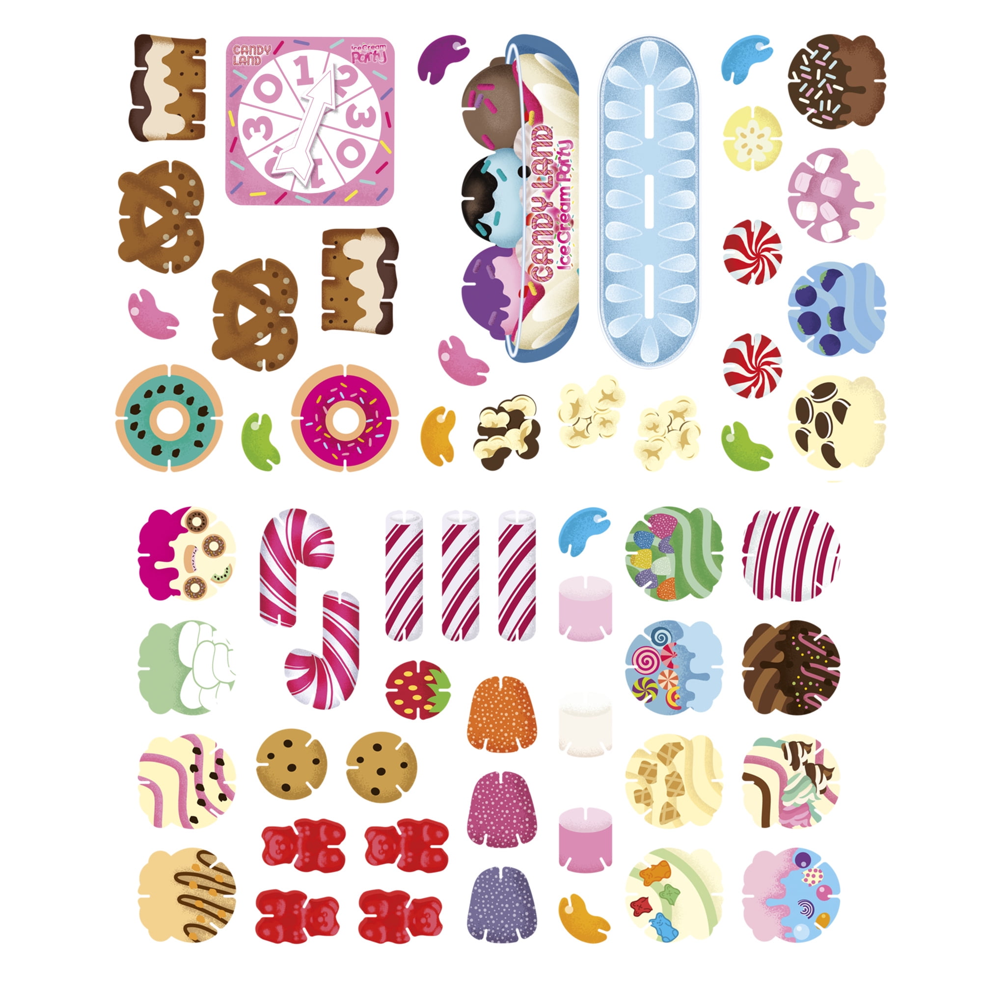 Ready Set Discover Candy Land Ice Cream Party Preschool Board Game for Kids and Family Ages 3 and Up