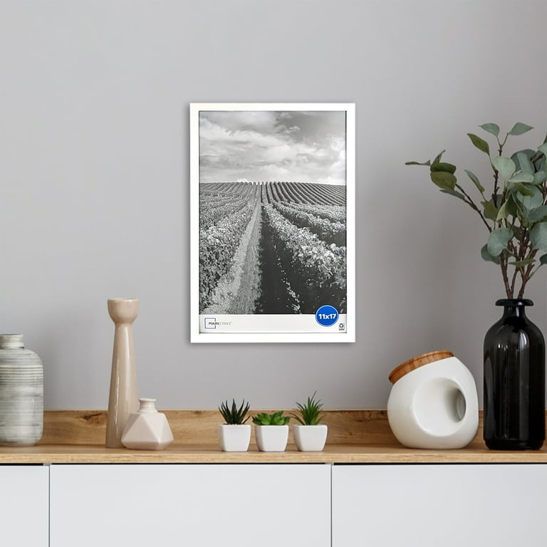 Mainstays – 11x17 Picture Frame – White Gallery Linear Program