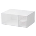 thumbnail image 4 of veasfak Desk Organizer Cosmetic Organiser Case Storage Container for Countertop Home Three Grids, 4 of 7