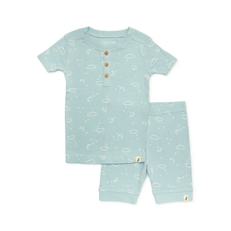 

easy-peasy Toddler Unisex Short Sleeve Short Set Pajamas 2-Piece Sizes 12M-5T