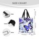 thumbnail image 3 of Easygdp Butterflies Bolsa Tote para Mujer, Bolso de Hombro para Trabajo, Playa, Viajes, Compras y Supermercado, 3 of 7