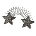 thumbnail image 1 of Peine para pinzas de pelo, fijador de acabado, horquillas con diamantes de imitación para sujetar el flequillo de las niñas Negro, 1 of 9