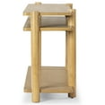 thumbnail image 5 of Safavieh Edisyn 3 Shelf Solid Wood Console Table in Natural, 5 of 11