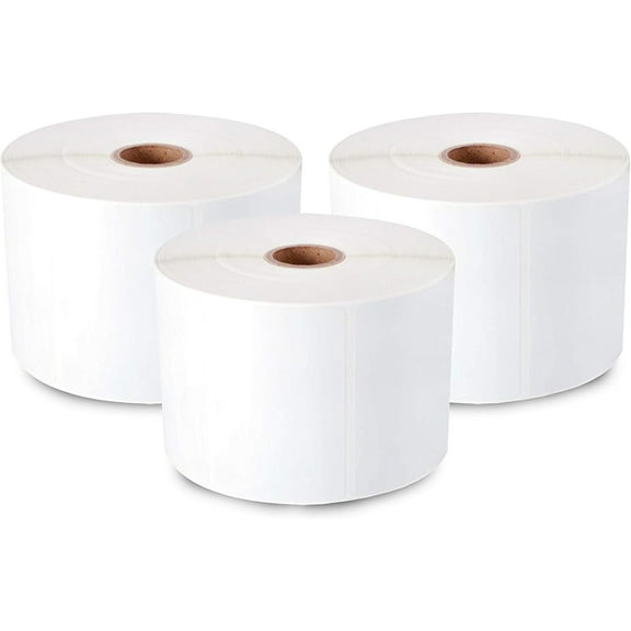 enKo [3 Rolls, 2100 Labels] - 2-1/4 x 2" Direct Thermal Labels, FBA Stickers, FN SKU Labels Compatible for Zebra/Eltron