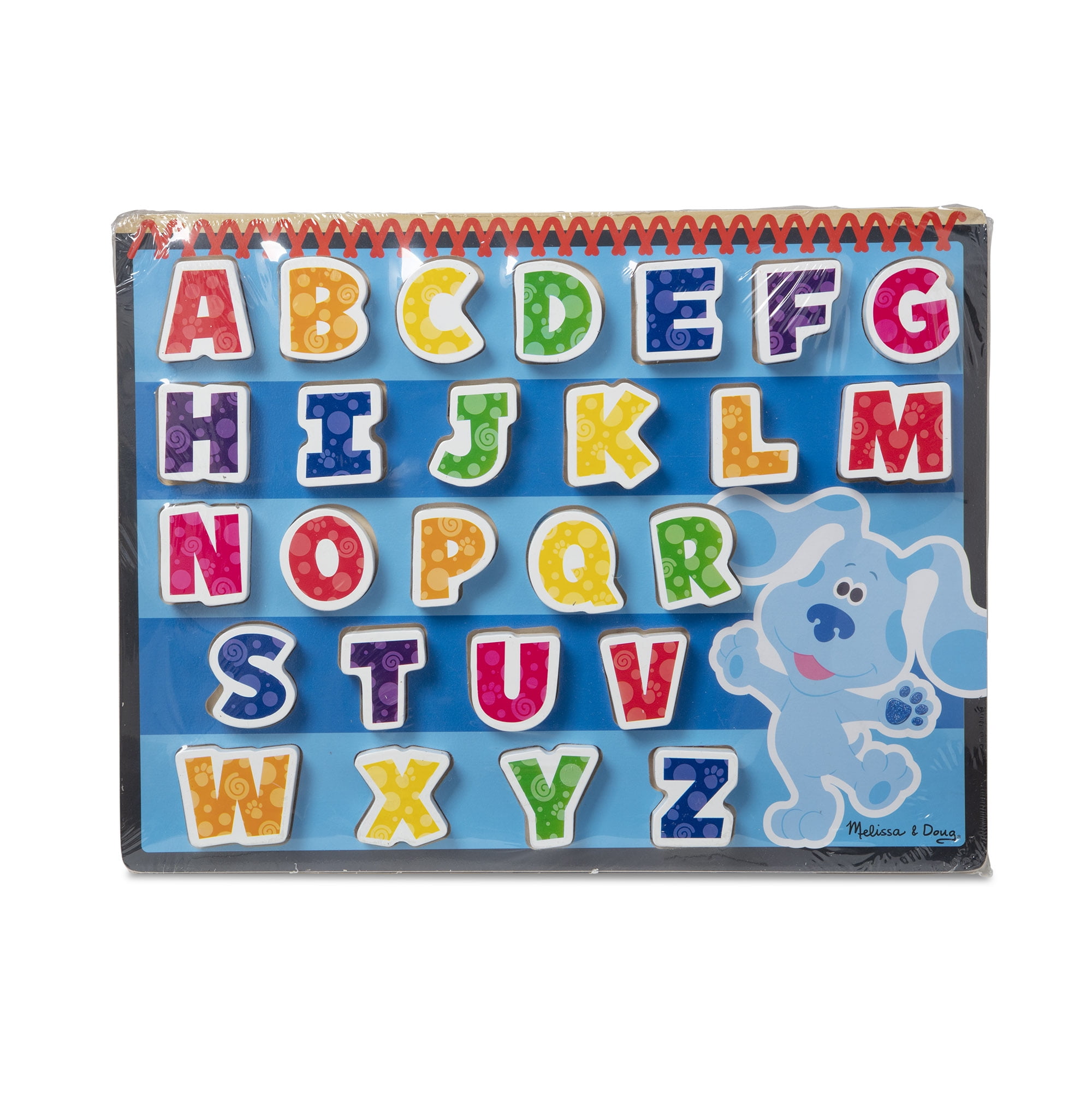 Melissa & Doug Blue's Clues & You! Wooden Chunky Puzzle Alphabet (26