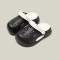 thumbnail image 4 of Krdevn Kids' Solid Color Clogs Lightweight Breathable Hollow Out Non-Slip Summer Beach Slip-On Casual Sandals,Sizes 2.5-3 Years, 4 of 4