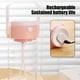 thumbnail image 5 of Vaso Mezclador Portátil Automático Recargable - Espumador de Leche y Licuadora de Jugo de Vidrio de Grado Alimenticio con Carga Usb, 15,3 X 7 X 7 Cm, Rosa o Azul, 5 of 6