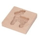 thumbnail image 2 of Molde de madera tallada para galletas, cortador de galletas de jengibre, prensa de galletas, molde de relieve con forma de cervatillo., 2 of 14