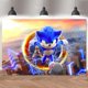 thumbnail image 3 of Fondo de Sonic para fiesta de cumpleaños de niños, decoración de dibujos animados de erizo, fondo para fotografía, pancarta, póster, utilería para estudio de baby shower, 3 of 5