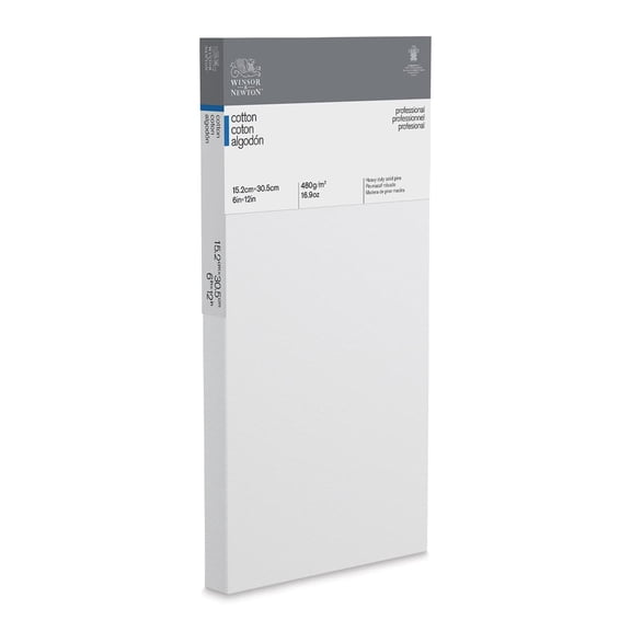 Winsor & Newton Professional Cotton Canvas - 6" x 12", Traditional Profile
