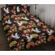 thumbnail image 1 of Juego de cama acolchado con estampado de grullas japonesas, 1 of 5