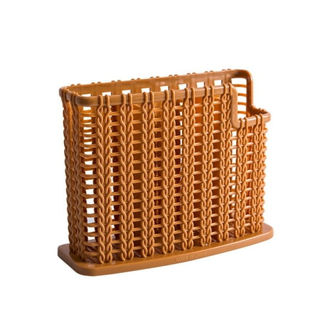 

Kitchen Chopsticks Drain Rack Storage Box Household Drain Rack Multi-Purpose Chopsticks Holder Organizer Brown
