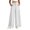 *White, variant on VBVC Women's Cotton Linen Palazzo Pants , Drawstring Wide Leg Trousers For Women , Ladies' Fall Summer Pleated Pants with Pockets, *White , Large
