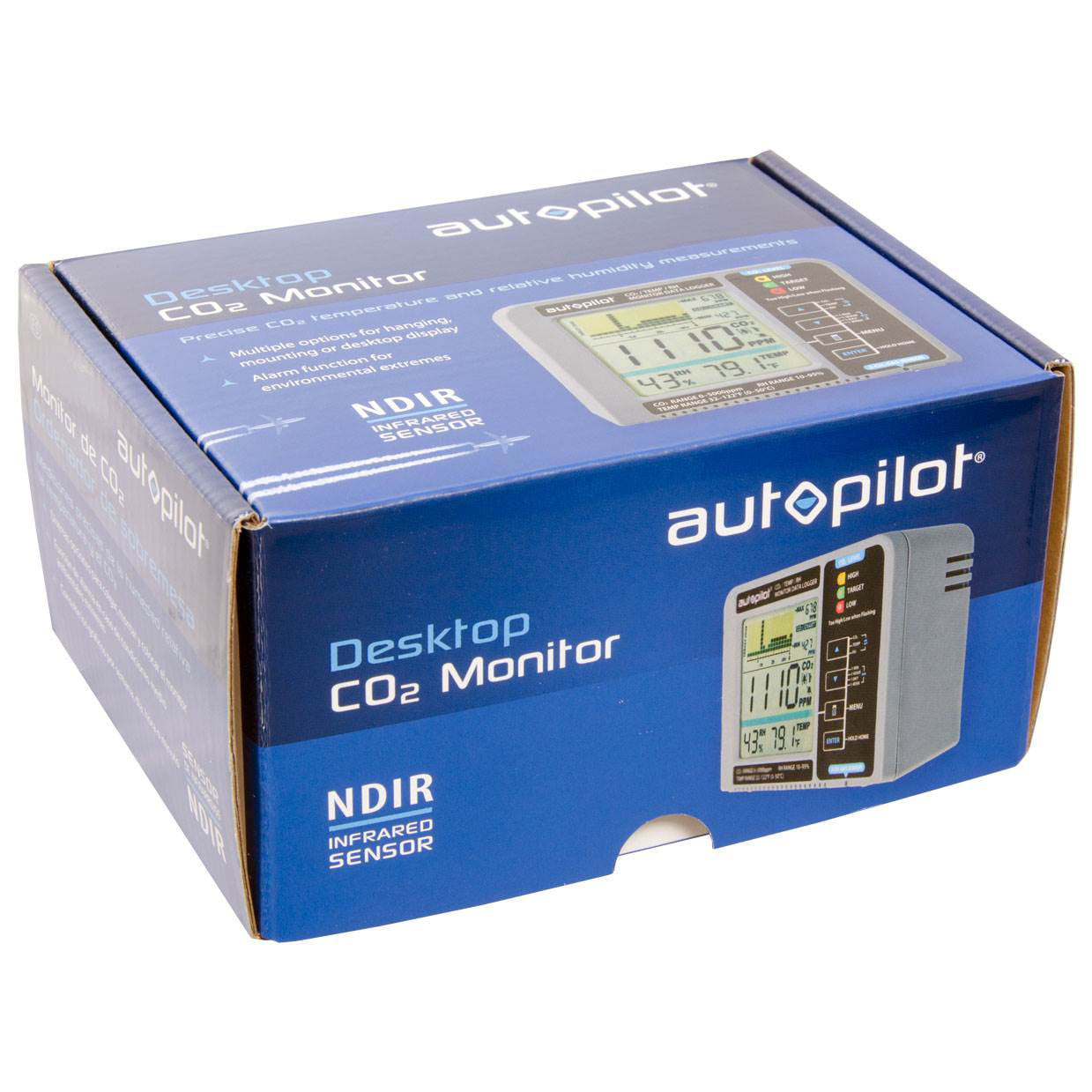 Autopilot APCEM2 Hydroponic Desktop CO2 Monitor and Data Logger for sale online 