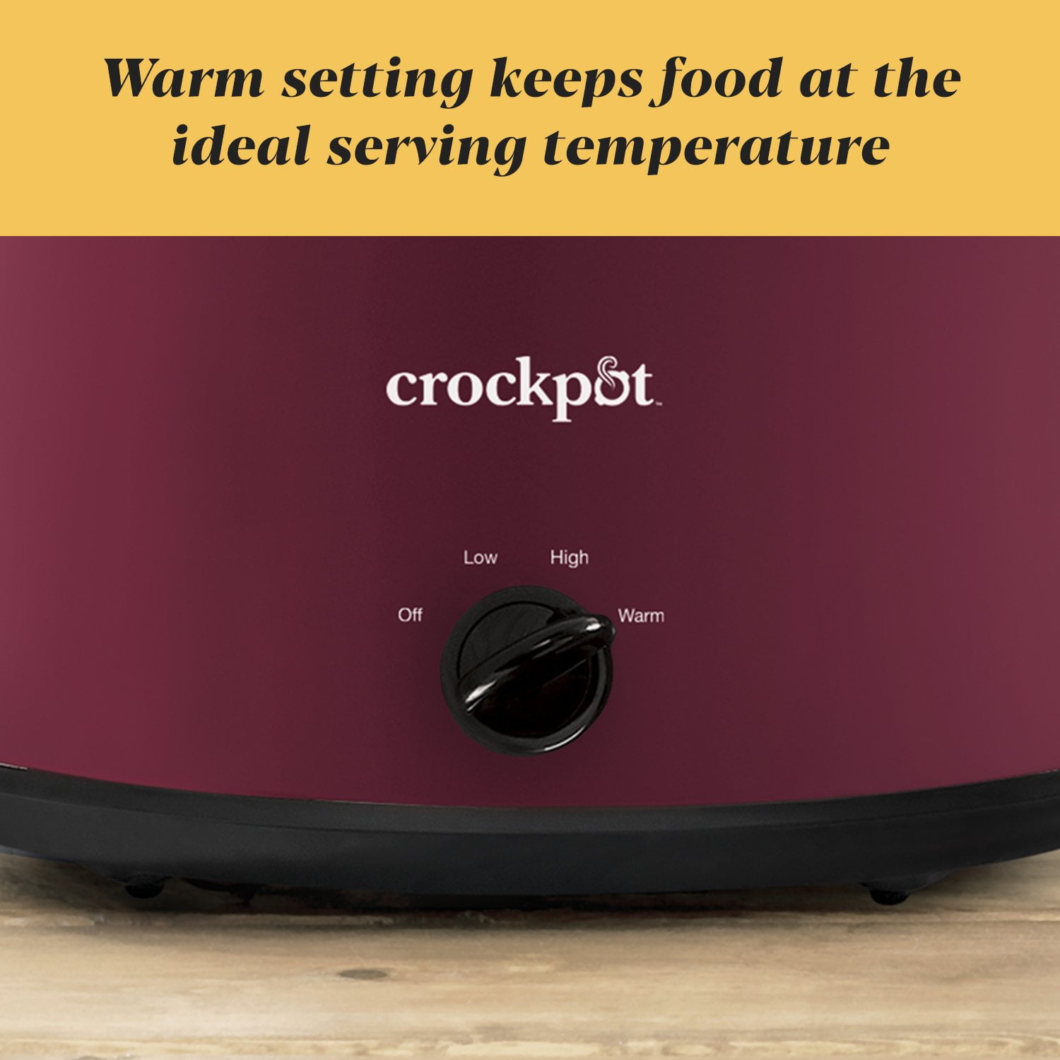 Crockpot 8-Quart Manual Slow Cooker, Rhubarb Multi Cookers 3