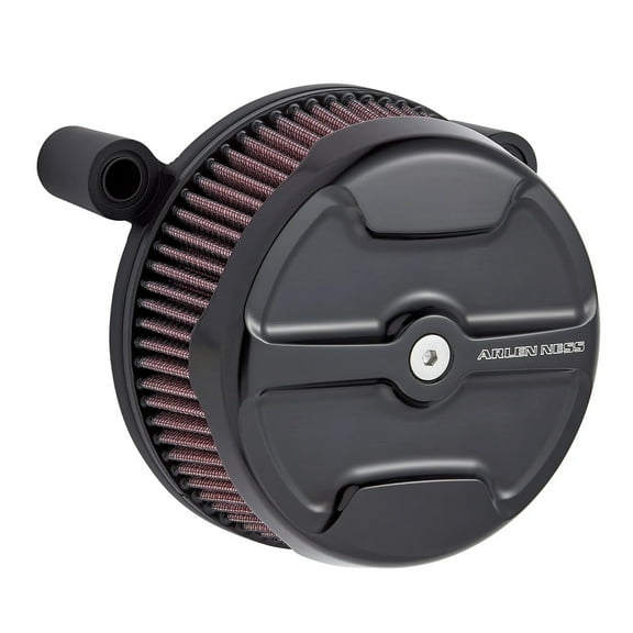 Arlen Ness Knuckle Stage 1 Big Sucker Black Air Cleaner (18-754)