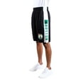 thumbnail image 1 of Ultra game NBA Boston celtics Mens Mesh Basketball Shorts, Black, Medium, 1 of 4