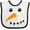 White and Black, variant on Inktastic Snowman Face Boys or Girls Baby Bib