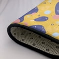 thumbnail image 5 of Abstract Geometric Elements Yellow Rugs Doormat, Non-Slip Machine Washable Carpets Floor Door Mat , 36" x 24", 5 of 7