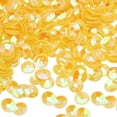 thumbnail image 4 of Loose Sequins,Glitter Sequins Cup Sequins Embroidery Sequins for Jewelry Making Crafts Sewing Yellow, 4 of 5