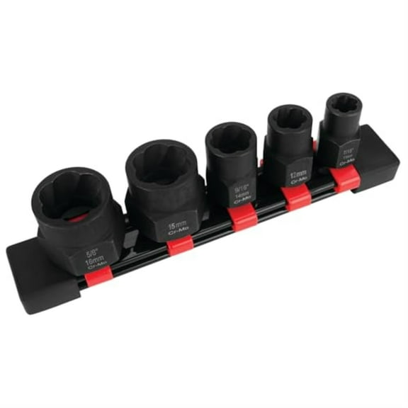 Wilmar Corp. / Performance Tool 5 pc. Bolt Extractor Add-on Set