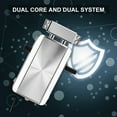 thumbnail image 3 of Graflsoa Smart Bluetooth Keyless Door Lock with Remote Control, App Access, 4 Remotes, Stainless Steel, Silver, Model HXQ908D-4Key-Bluetooth Edition, 3 of 6