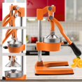 thumbnail image 3 of Ktaxon Versatile Cast Iron Heavy Manual Press Citrus Orange Juicer, 3 of 6