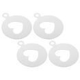 thumbnail image 6 of Coffee Latte Mold 16 Pcs Stencils for Baking Decor Hot Chocolate Molds Cookie Stainless Steel, 6 of 6