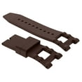 thumbnail image 2 of SILICONE RUBBER WATCH BAND STRAP FOR INVICTA SUBAQUA NOMA III 6043 5512 BROWN, 2 of 2