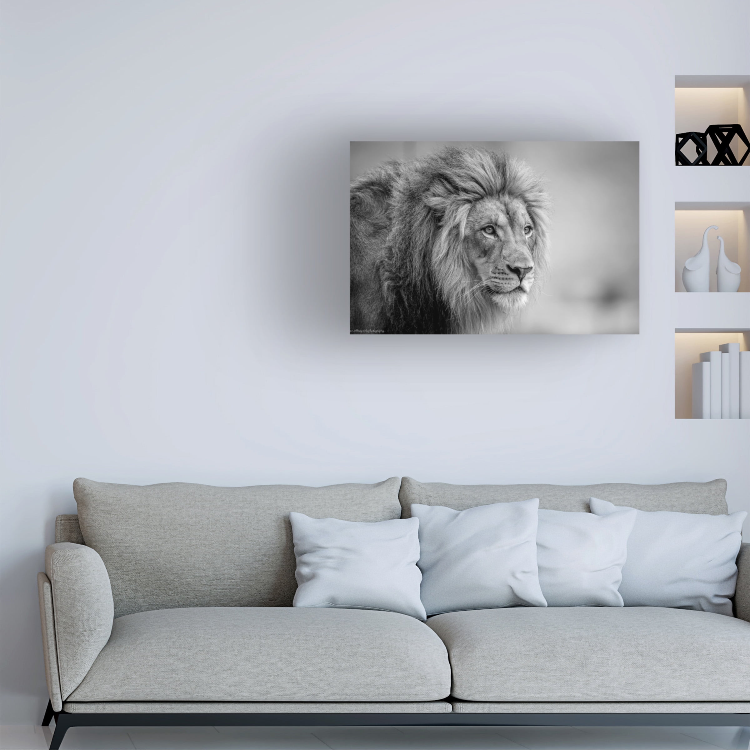 Jeffrey C Sink 'His Majesty' Canvas Art
