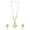 Light Green, variant on Indian Jewelry Bollywood Faux Pearl Crystal Choker Kundan Pendant Necklace Earrings Wedding Jewelry Set