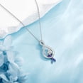 thumbnail image 3 of XATENJE Mermaid Necklace for Women 925 Sterling Silver Infinity Necklace Mermaid Jewelry Gifts, 3 of 6
