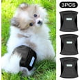 thumbnail image 3 of Paw Legend Washable Dog Belly Wrap Diapers for Male Dog (3 Pack),Black,S, 3 of 6