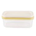 thumbnail image 2 of Caja para mantequilla, contenedor para queso, contenedor con red de corte, caja para almacenar alimentos, cocina, 2 of 14