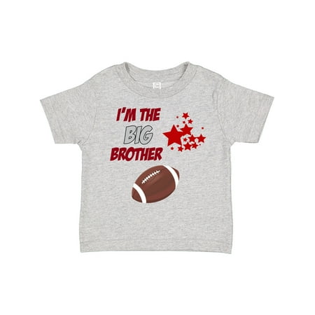 

Inktastic I m the Big Brother Football Gift Toddler Boy Girl T-Shirt